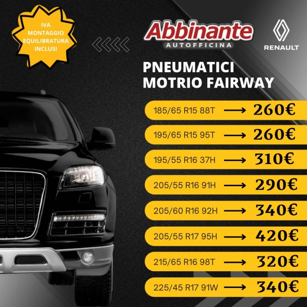 PROMO PNEUMATICI